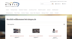 Desktop Screenshot of nimpex.de