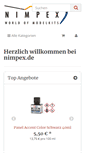 Mobile Screenshot of nimpex.de